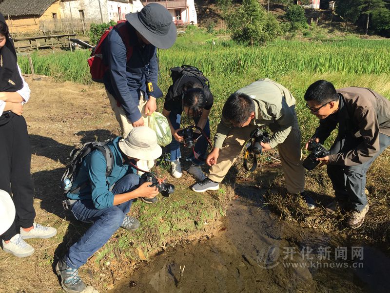 世界自然基金会来开化开展钱江源国家公园环境