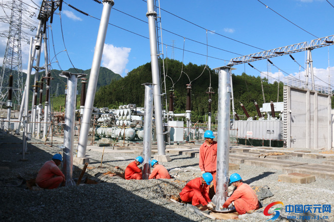 县供电局积极推进220千伏蒙洲输变电扩建工程