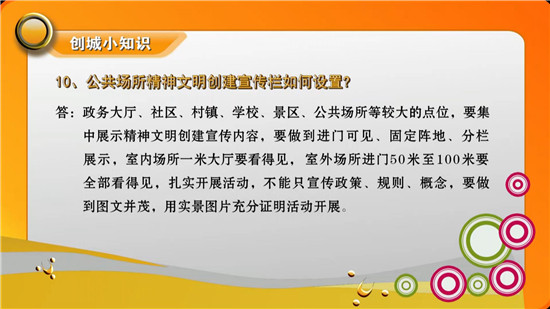 创城小知识