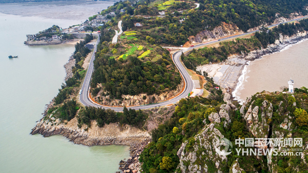 我市环岛南路构建海岛风景线-玉环新闻网