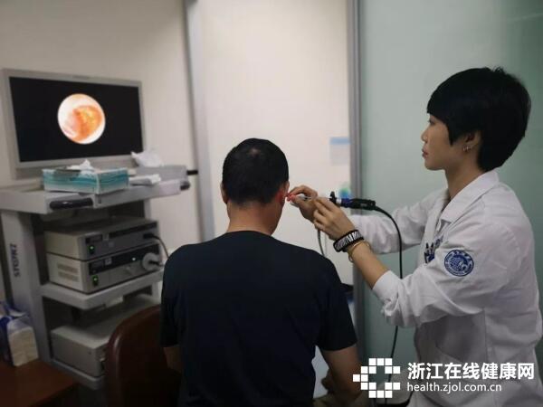 "浙江医院耳鼻咽喉科主任许敏达主任医师解释,外耳