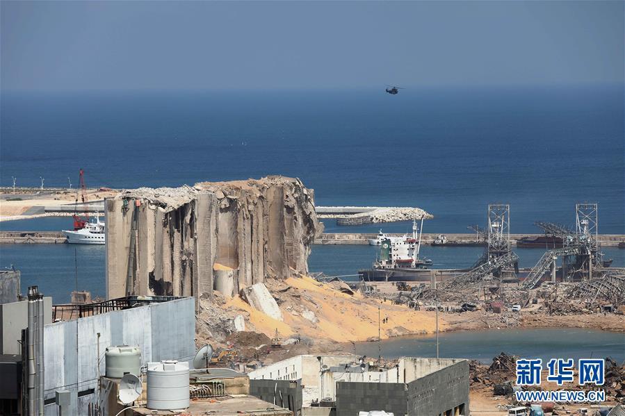 黎巴嫩贝鲁特港口爆炸搜救继续