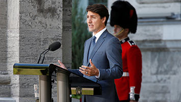 加拿大总理特鲁多改组内阁