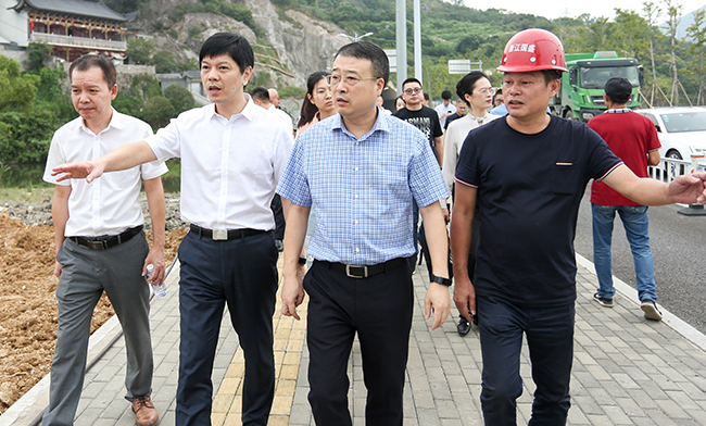 瓯海区委书记王振勇督查青科会重点项目和环境提升工作