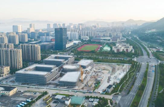 普陀二中武岭校区建设即将完工