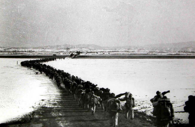 党史上的今天1950年10月19日抗美援朝志愿军跨过鸭绿江赴朝鲜前线
