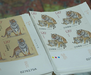 虎年生肖邮票来了