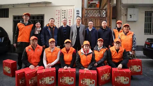 杭州市文明辦開展志愿服務關愛活動 走訪慰問志愿者