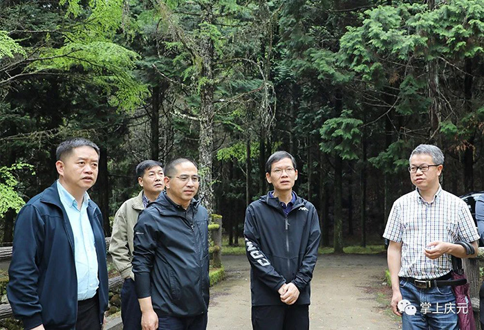 蔡昉在调研百山祖国家公园建设时强调：保护最珍贵宝藏 擦亮最生态窗口 打造世界级公园