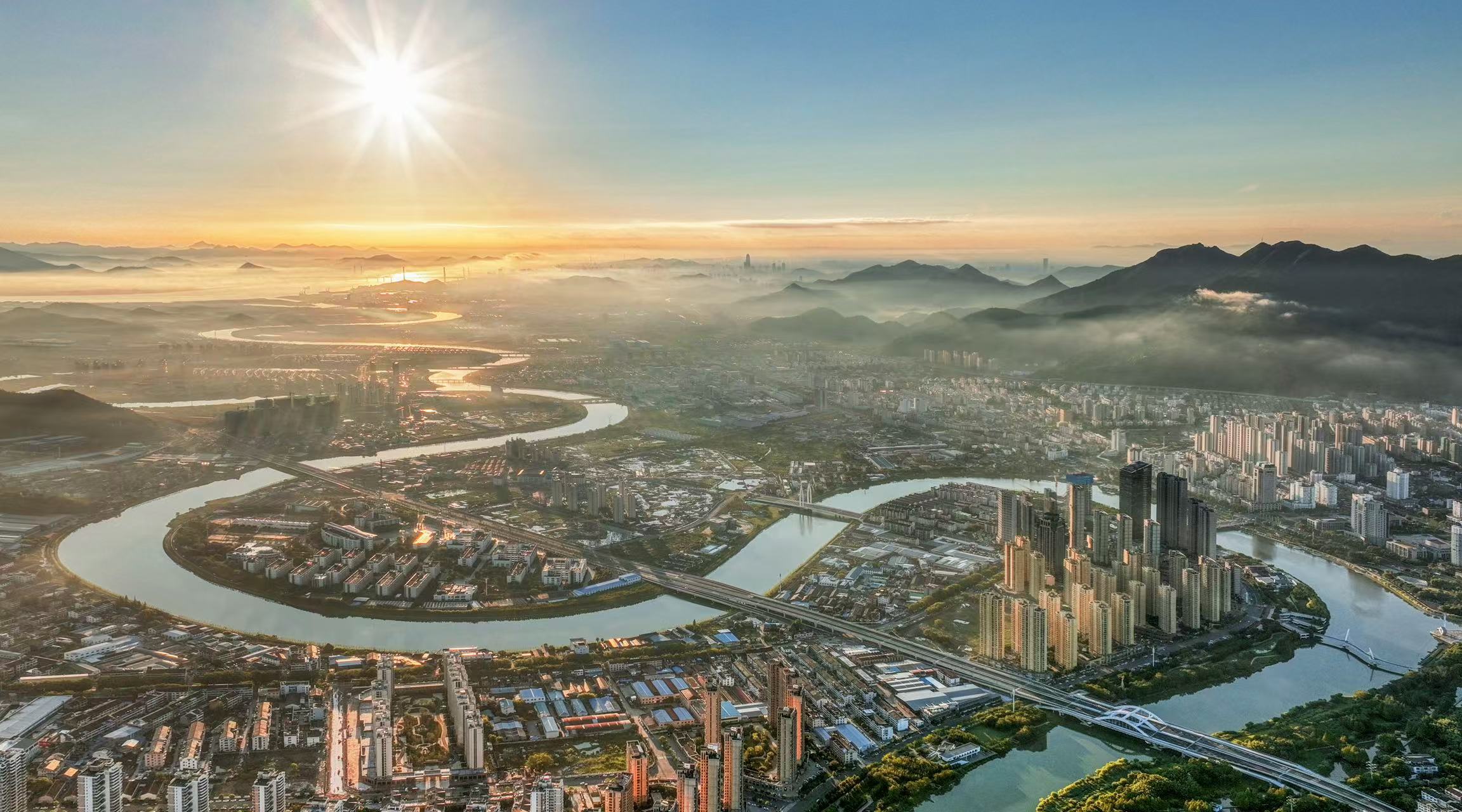 The Yongning River Upper Stream Greenway Development - Xiaqiao River Pedestrian Bridge Project Accelerates Progress