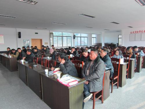 谷来镇举办入党积极分子培训班