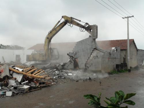 城南新区(三江街道)上岛领办点违建全部拆除