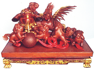 东方的竹艺珍宝嵊州竹编大型作品巡礼