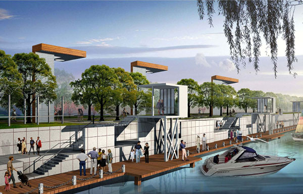 安吉递铺港芜园路以北旧城改造城市设计批前公示