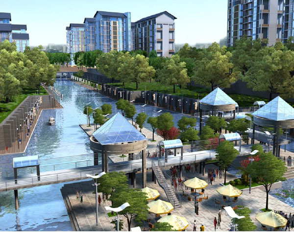 安吉递铺港芜园路以北旧城改造城市设计批前公示