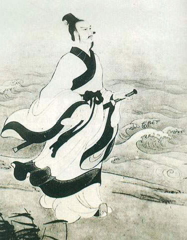 纪念民族诗人屈原 据说,屈原于五月初五自投汨罗江,死后为