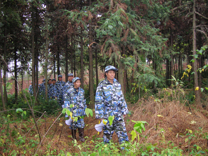 森林管护员会统一服装图片