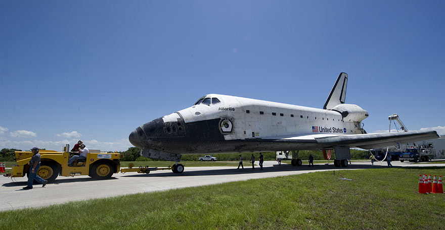 亚特兰蒂斯号完成绝唱之旅返家