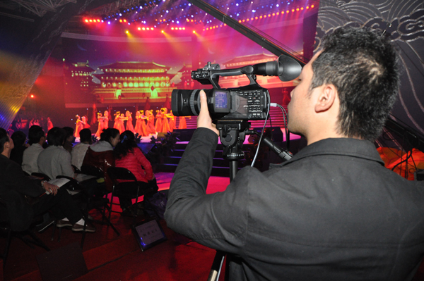 网络直播让晚会更精彩