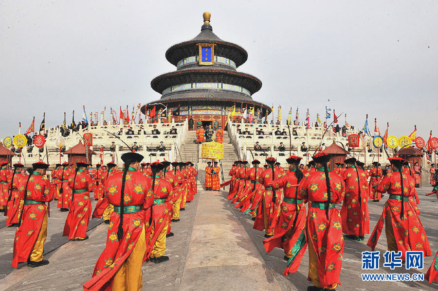 天坛公园春节期间将再现昔日皇家祭天盛典