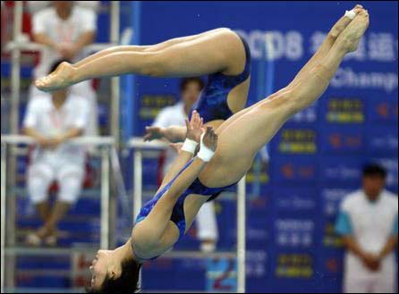 惊险一刻!跳水运动员失误大全