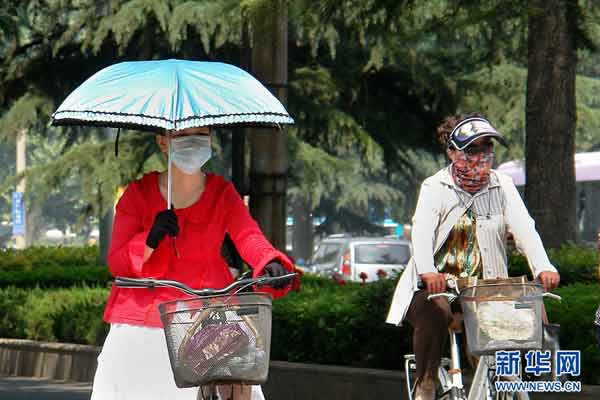 热浪袭人我国部分地区迎来高温天气组图