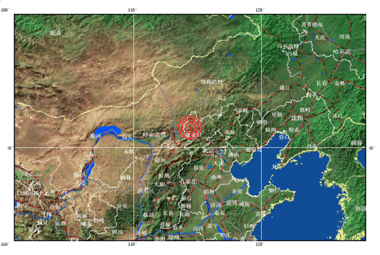 3·5河北张北地震图片