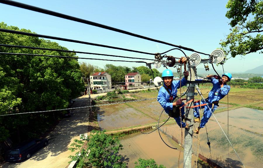 浙江打造农村电网精品工程