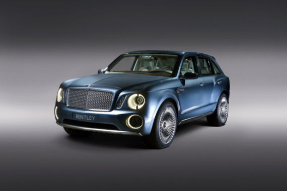 早在今年3月份的日内瓦车展英国豪车品牌宾利就率先发布旗下首款概念