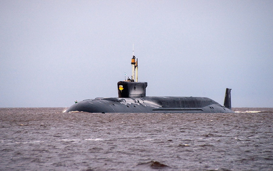 俄军第二艘北风之神级核潜艇正式服役