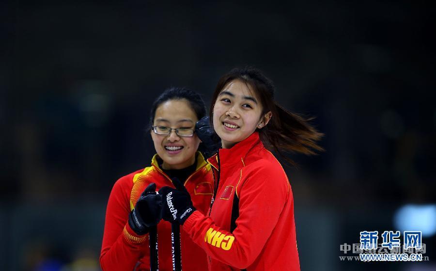 国际女子冰壶邀请赛:中国青年队晋级半决赛