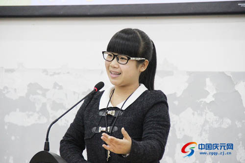 庆元中学举行"我的梦·中国梦"演讲比赛