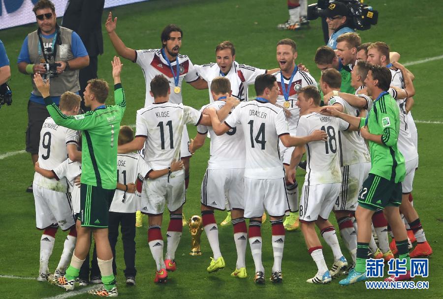 德国加时赛1-0胜阿根廷 第四次赢得世界杯冠军