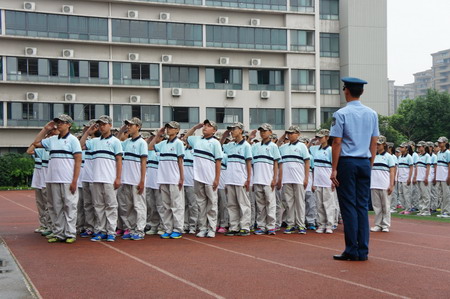 泗洲中学新生夏令营--嘉善新闻网