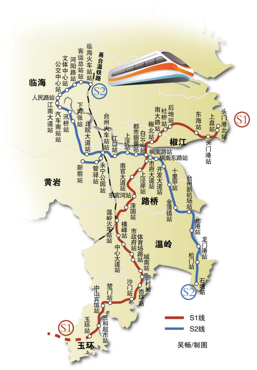 台州2条城际铁路有望明年开工