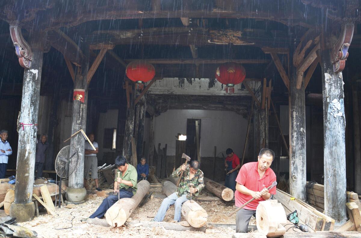 我县掀起新一轮古祠古庙等古建筑的修缮保护热潮