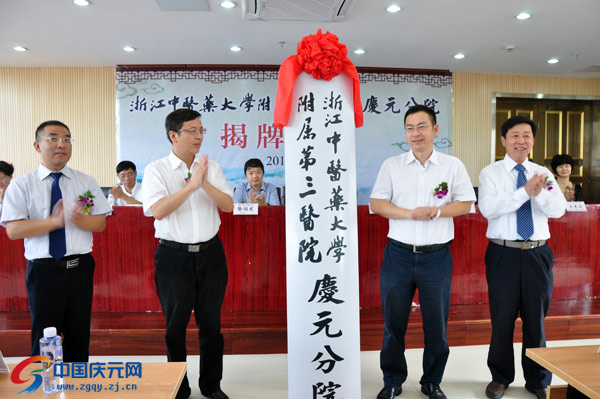 浙江中医药大学附属第三医院庆元分院正式成立