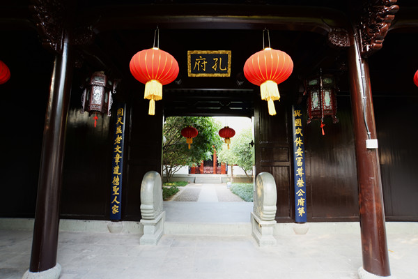 孔府大门图片,孔府图片,大门图片_大山谷图库