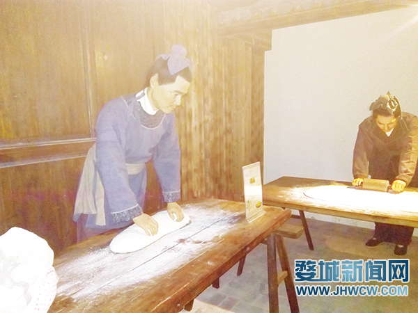 1,穿越时空,置身于古代小街临近金华酥饼博物馆便闻到了阵阵香味,梅