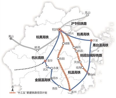 杭紹臺城際鐵路2017年底要爭取開工了,2月23日朋友圈的這條消息樂壞了