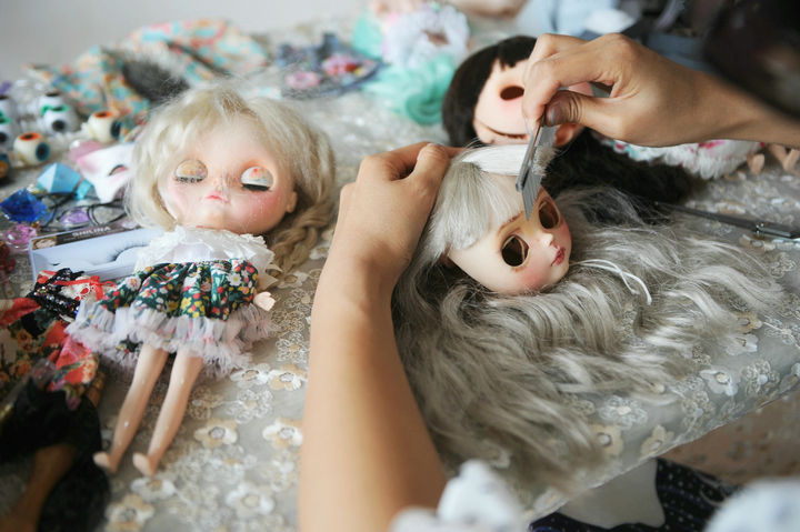 浙师大90后改娃师 专为娃娃赋予生命