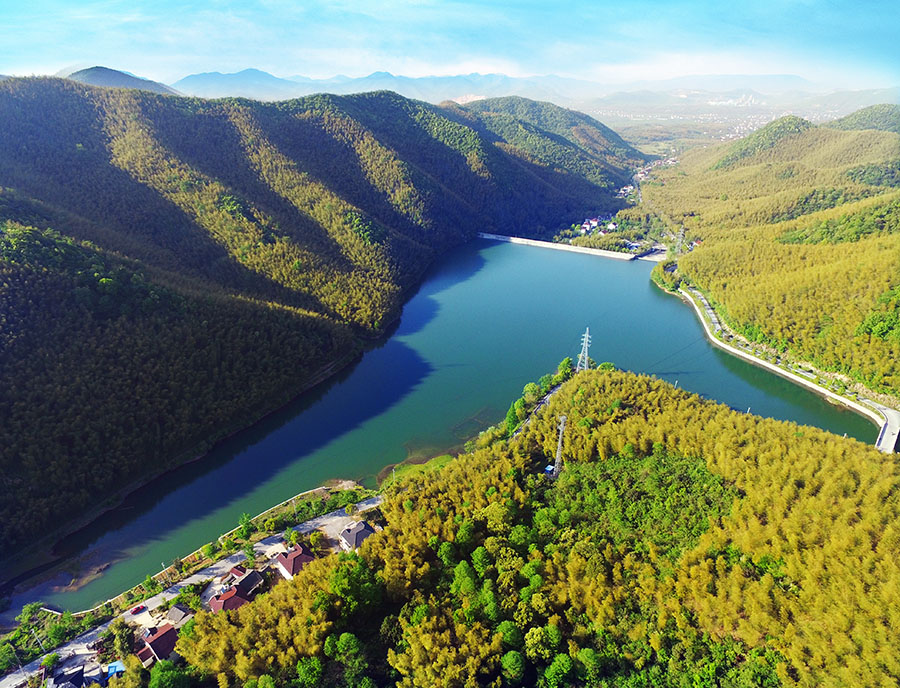 水库△祠山村上南冲山塘△祠山村小冲山塘△合溪水库△东风村东风岕水