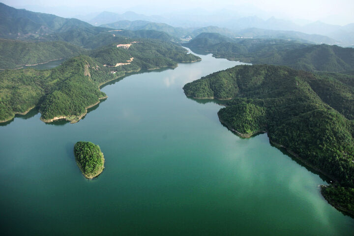 浙江省江山市碗窑水库图片