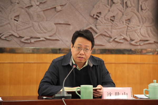 就进一步落实会议精神,沈世山要求,认识要再提高,力度要再加大,方法要