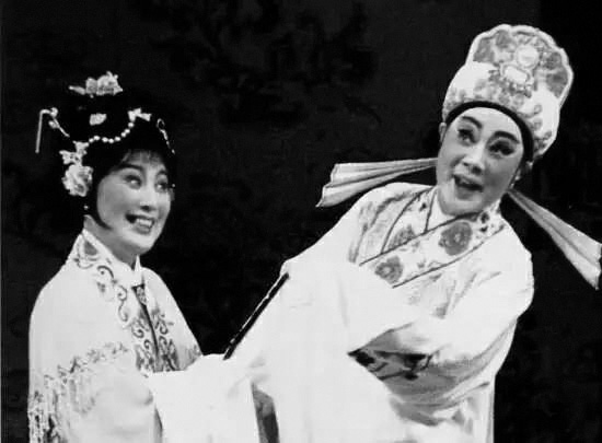 当年章瑞虹在越剧电视连续剧《梁山伯与祝英台》中扮演青年组梁僧伯