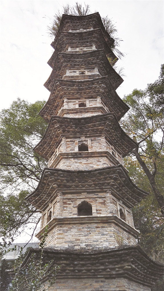 满肚是宝的灵石寺塔-黄岩新闻网