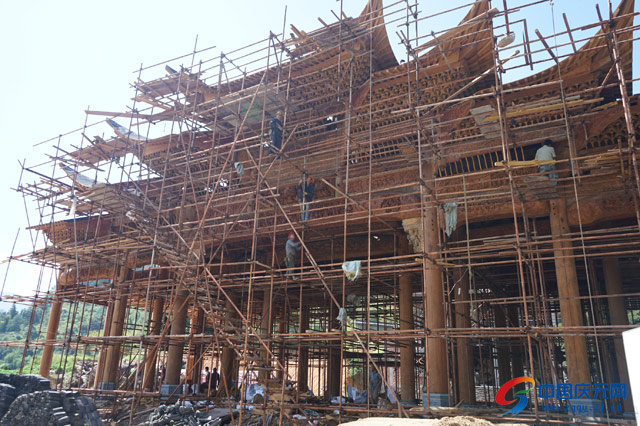 民俗博物馆施工忙