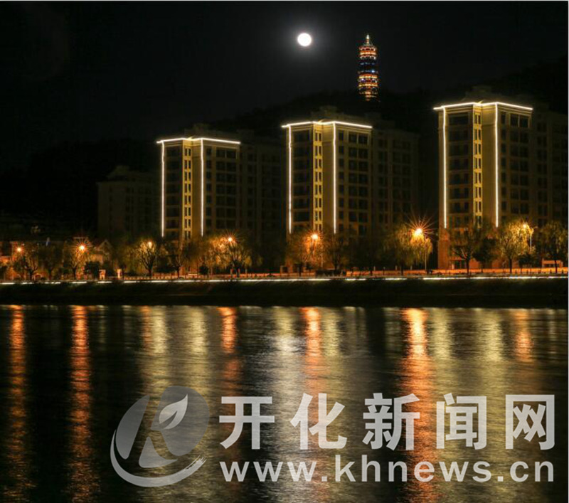 月下凤凰塔-开化新闻网