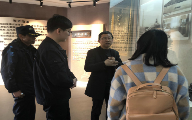 3月13日,市委宣传部宣传处处长邱伟一行赴花鸟开展省级爱国主义教育