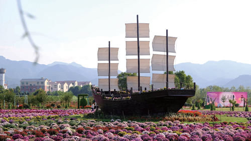 "渔歌小镇"绘就和美田园山水画